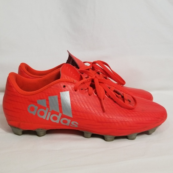 orange adidas soccer cleats